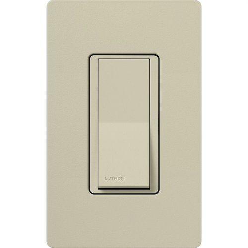Lutron SC-3PS-CY Claro Single Pole / 3-Way, On / Off Rocker Switch, 15A, Satin Finish, Clay