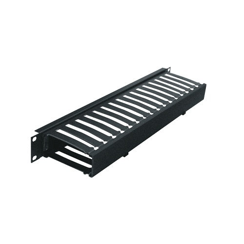Middle Atlantic PHCM-1-4 PHCM Series Horizontal Cable Management, 4\\" Depth, 1U RMS