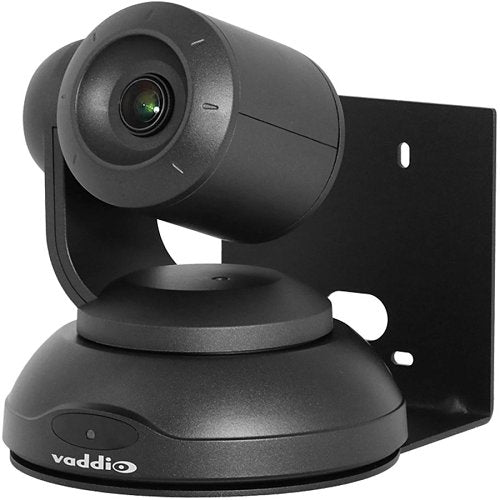 Vaddio Thin Profile Wall Mount Bracket for ConferenceSHOT 10 FX Cameras, Black (535-2000-244)