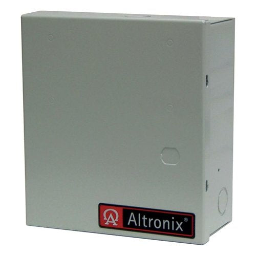 Altronix AL175UL Access Control Power Supply/Charger, 2 PTC Class 2 Outputs, 12/24VDC at 1.75A, BC100 Enclosure Image of AX-AL175UL
