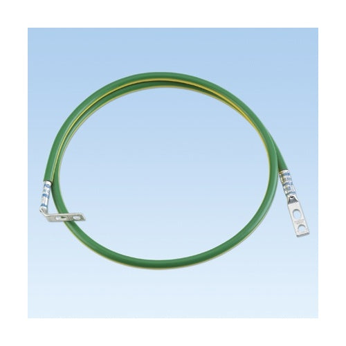Panduit RGEJ1024PFY StructuredGround Equipment Bonding Jumper, Green Yellow