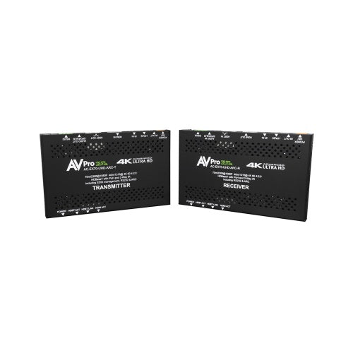 AVPro Edge AC-EX70-UHD-ARC HDBaseT Extender Kit with Audio Return Channel, 10Gbps, 230' Transmit Distance