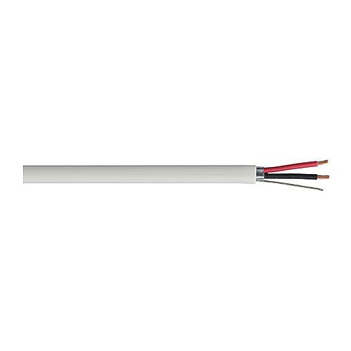Remee 725181M1W 18/2 Stranded Plenum Shielded Security Cable, 1000' (304.8m) Reel, White