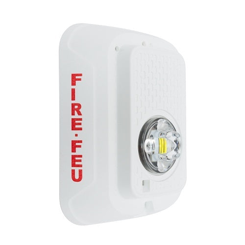 System Sensor SWLED-B L-Series Wall-Mount Strobe with LED, Bilingual Marking, White