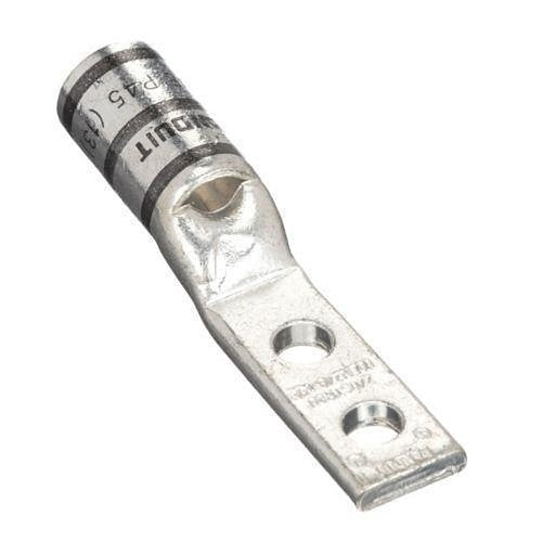 Panduit LCDN2/0-14A-X Compression Connector Lug, 2-Hole, Narrow, 2/0AWG, Copper