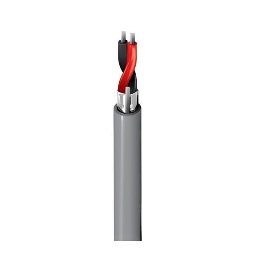 Belden 1800B T5X1000 Digital Audio Cable, 24/1 (7 x 32) Tinned Copper, Datalene Insulation, Overall Beldfoil Shield, PVC Jacket, CMR, Gray, Crate Reel Put-Up, 1000\'