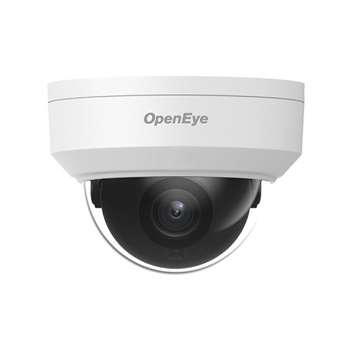 OpenEye OE-C1012D2-S 2MP Outdoor Mini IP Dome Camera, 2.8mm Fixed Lens, White