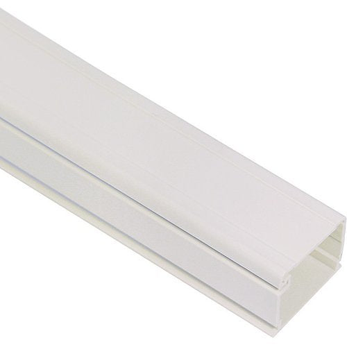 ICC Raceway, 1 1/4\\" W X 3/4\\" H X 8\'L, White Image of H2-ICRW33R8W