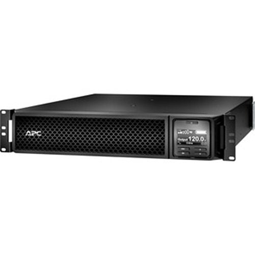 APC SRT2200RMXLA-NC On-Line Smart UPS with Rail Kit, 2200 VA/1800W, 5-20R and L5-2R NEMA Outlets, 2U RMS