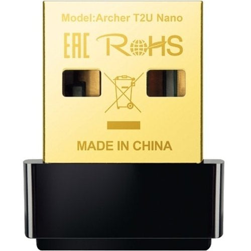 TP-Link ARCHER T2U NANO AC600 Nano Wireless USB Adapter, ROHS