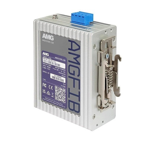 AMG Systems AMGFIB-1SD-3CC-M1A Serial Data and Contact Closure Converter, Multimode 2 km, 1-Fiber, A-Side
