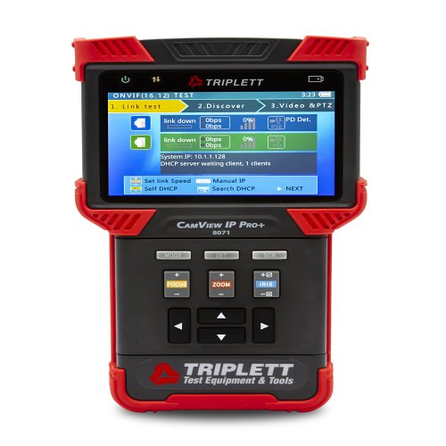 Triplett 8071 Camview IP Pro+ IP and Analog CCTV Tester Meter
