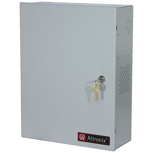 Altronix BC400 Enclosure, 15.5\\" H x 12\\" W x 4.5\\" D, 19-Gauge, Indoor, Gray Image of AX-BC400