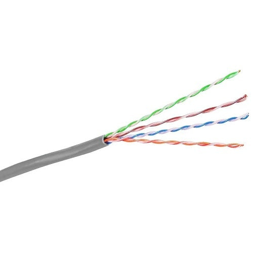 Hubbell HC6RPEGY CAT6 Cable, Plenum, REELEX Box, Gray