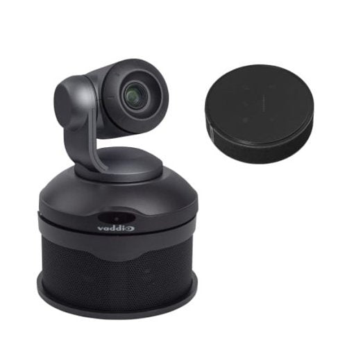 Vaddio 999-99950-300B Vaddio ConferenceSHOT AV Video Conferencing Camera Kit with (1) Table Mic and (1) AV Speaker, Black