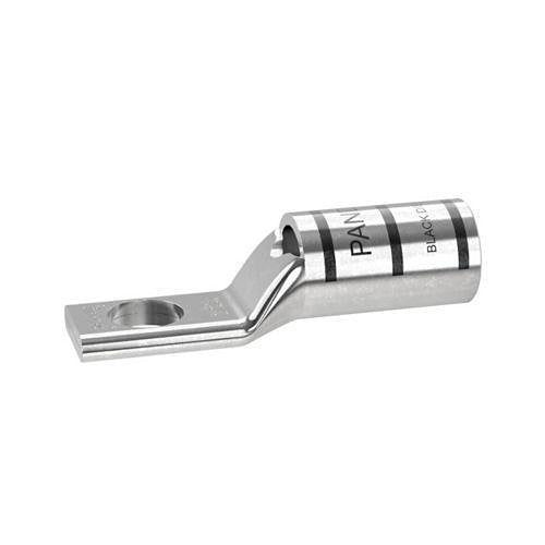 Panduit LCAN2/0-38-X Tin-Plated Copper Compression Lug, 1-Hole, Standard Barrel