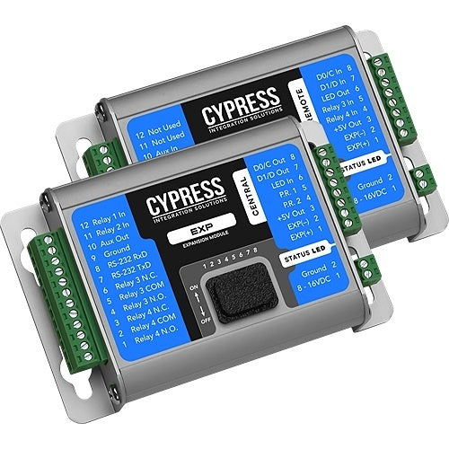 Cypress EXP-2000 Expansion Module Set for Suprex Reader-Extender with Door/Gate Inputs and Lock Control