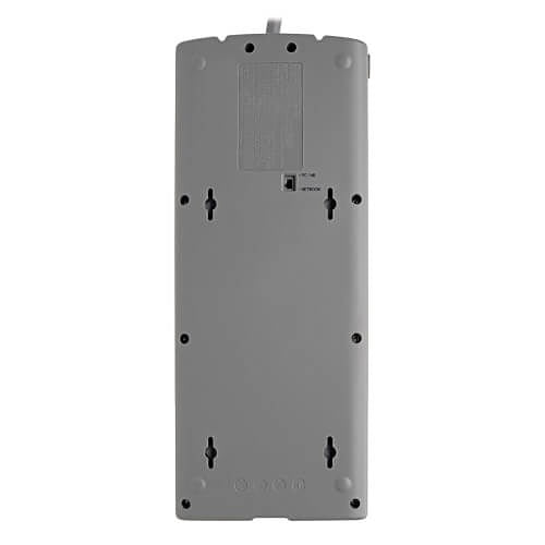 Tripp Lite TLP1210SATG Eco Surge Protector, 120V RJ11 RJ45 Coax 12 Outlet, 10\' Cord, Green