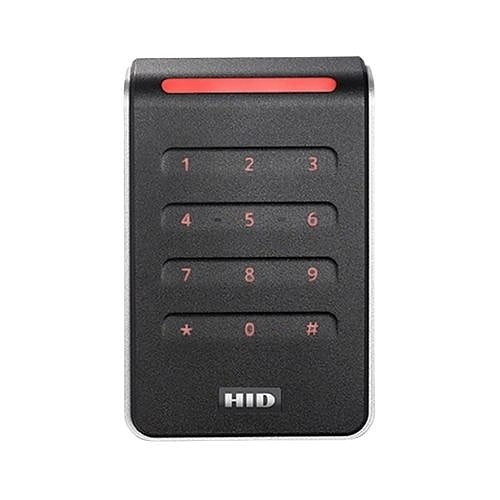 HID 40HTKS-03-004XRH Signo 40 Contactless Smart Card Reader, Mobile Ready, Black and Silver