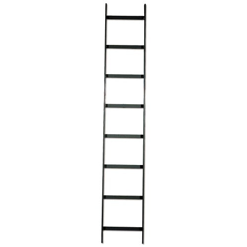 Hubbell HLS1012B NEXTFRAME Ladder Rack, Straight Section, 10\'x12\\", Black