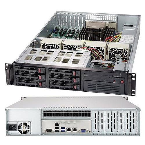 Inaxsys 2U-IPS-RAID5-32T NVR with RAID5 Configuration and 32TB Removable Hard Drive