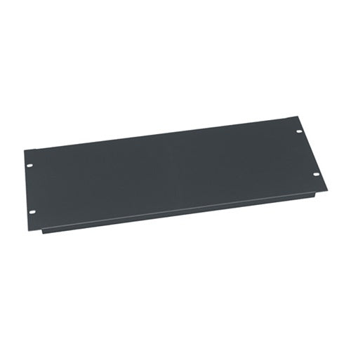 Middle Atlantic EB4-CP6 EB Series Flanged Blank Rack Panel, 4U RMS, 6-Pack, Black
