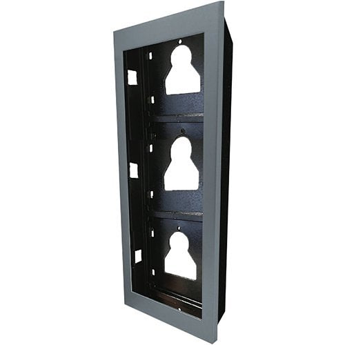 Comelit UT9163 3 Modules Flush-Mount Frame, Ultra Image of CU-UT9163