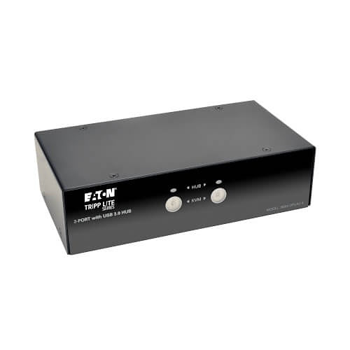 Eaton Tripp Lite B004-DPUA2-K 2-Port DisplayPort KVM Switch w/Audio, Cables and USB 3.0 SuperSpeed Hub