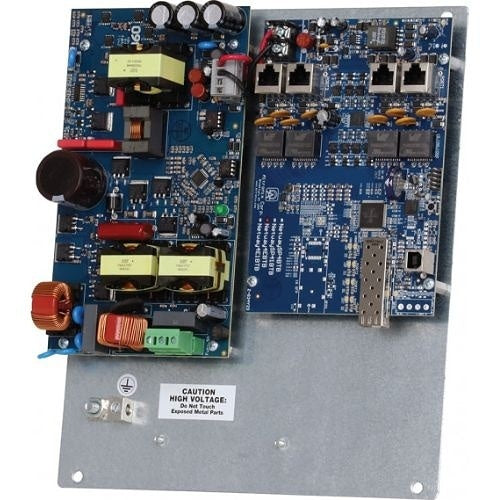 Altronix NETWAY4EBTPL3 4-Port Hardened 4PPoE (802.3bt) Switch with Integral Power on a Backplane