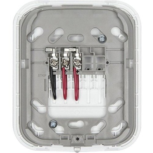 Fire-Lite WAV-WL Swift AV Base Wall Heat Detector, White Image of FL-WAVWL