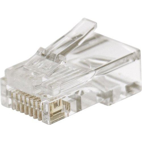 W Box 0E-CAT5RJ45J CAT5e RJ45 Connectors, 100-Pack Image of 0E-CAT5RJ45J