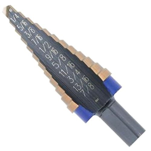 IRWIN 10231CB Unibit 1/32" 13-Steps Cobalt Step Drill Bit