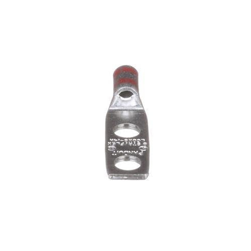 Panduit LCDX8-14ANS-L Compression Connector Lug, 2-Hole, Flex, #8AWG, Copper