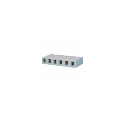 Belden AX105355-BK KeyConnect Side-Entry Box, 6-Port, Black