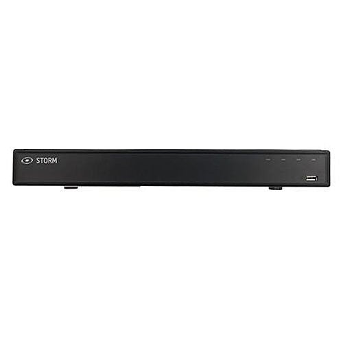 Inaxsys INS8824KN12T 8-Channel 4K Network Video Recorder with 8 PoE Ports, Supports 12TB Storage, H.265/H.264/MJPEG