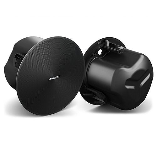 Bose Professional DesignMax DM5C 2-Way In-Ceiling 60W Loudspeaker with 5.25\\" Woofer and 1\\" Coaxial Tweeter, Pair, Black