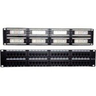 W Box 0E-C5EPP48 CAT5E 48 Port Patch Panel Image of 0E-C5EPP48