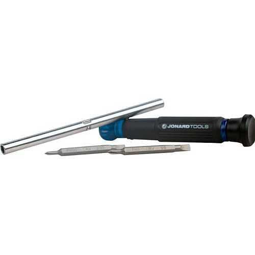 Jonard Tools SD-41 4-in-1 Multi-bit Pocket Precision Screwdriver, Phillips, Slotted Head Type