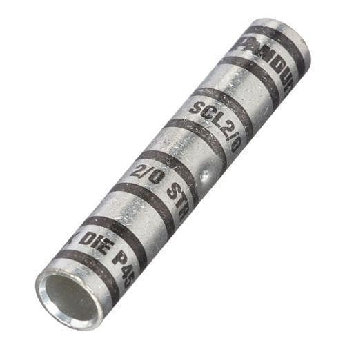 Panduit SCL2/0-X Copper Compression Butt Splice, Long Bar