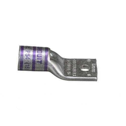 Panduit LCAX4/0-56-X Copper Compression Connector Lug, 1-Hole, 4/0AWG
