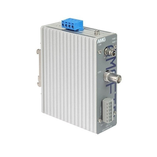 AMG Systems AMGFIB-1VR-3CC-M1B AMGFIB Series 1-Channel CVI / TVI / AHD / CVBS Video Receiver, 3-Contact Closure, Multimode 2Km, 1-Fiber, B-Side