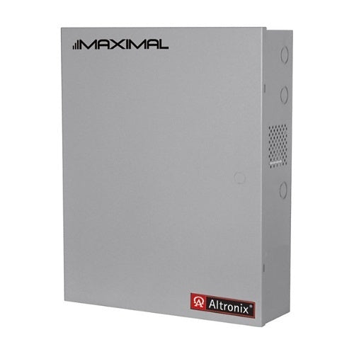Altronix MAXIMAL77V Access Power Controller with Power Supply / Chargers, 16-Fused Relay Outputs, Dual 24VDC P/S 9.7A each, 220VAC, BC800 Enclosure