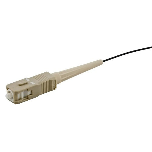 Hubbell FCSCF900M50BP Fusion Splice Connector, SC, OM2, Pre-Polished, 900, Blister Pack, Beige