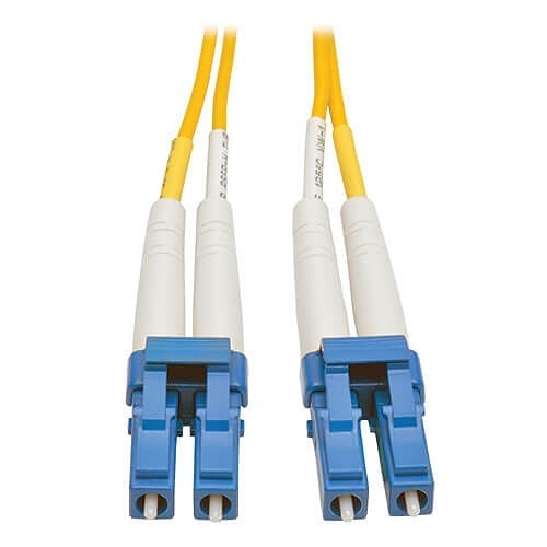 Tripp Lite N370-05M Duplex Singlemode 9/125 Fiber Patch Cable, LC/LC, 5m (16\')