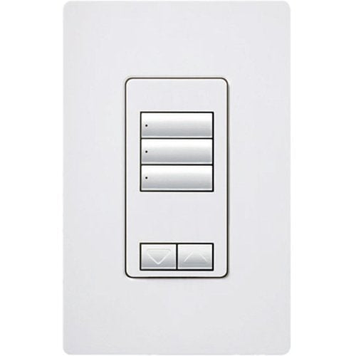Lutron RadioRA 2 RRD-W3BRL Hard Wire Dimmer Image of L1-RRDW3BRLW