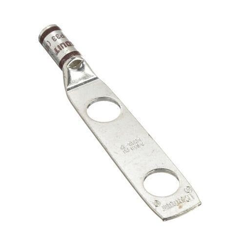 Panduit LCD2-12-Q Compression Connector Lug, 2-Hole, #2AWG, Copper