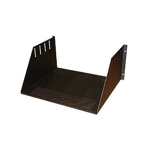 Mier BW-3RU Rack-Mount Shelf, 19\\"W 5\\"H 24\\"D, Black