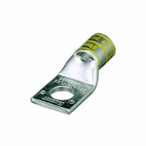 Panduit LCAX250-58-X Compression Connector Lug, 1-Hole, 250kcmil, Copper