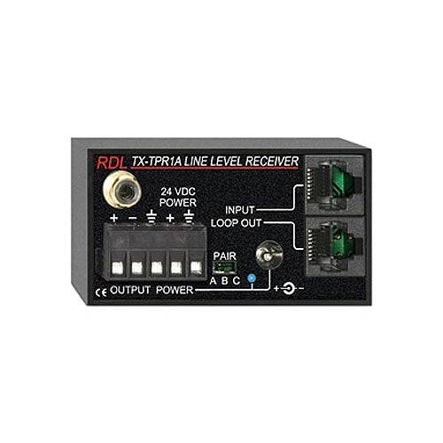 RDL TX-TPR1A Audio Receiver Image of RL-TXTPR1A