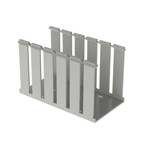 Panduit G4X5LG6 Slotted Duct PVC, 4x5x6\', Light Gray